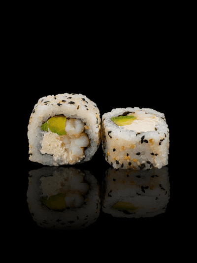 Crazy Roll: langostino, queso y palta